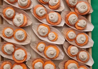 Houmous sur carotte des sables