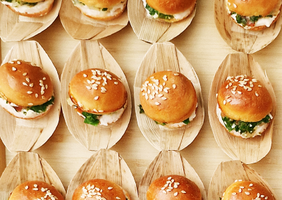Assortiment traiteur mini burger